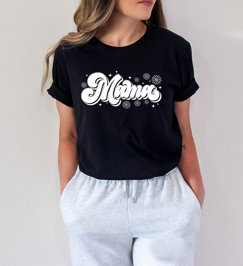 Mom Tee, Wildflowers Mama Shirt, Mom Shirt, Mama Shirt, Mother's Day Shirt, Shirt For Mom