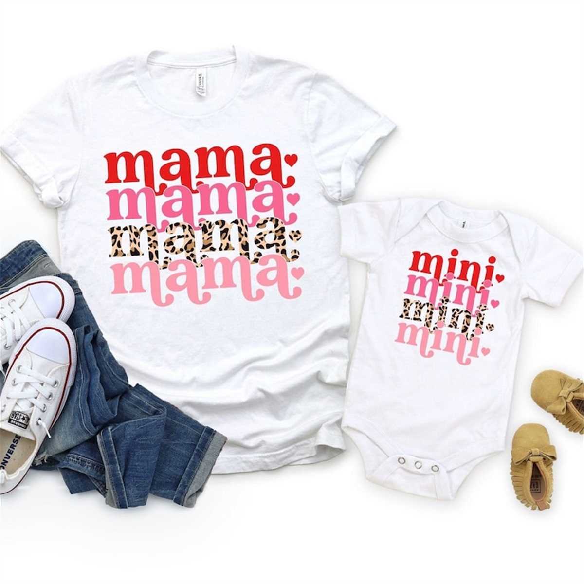Mommy And Me Mothers Day Shirts, Mom Shirt, Mama Shirt, Premium Shirt
