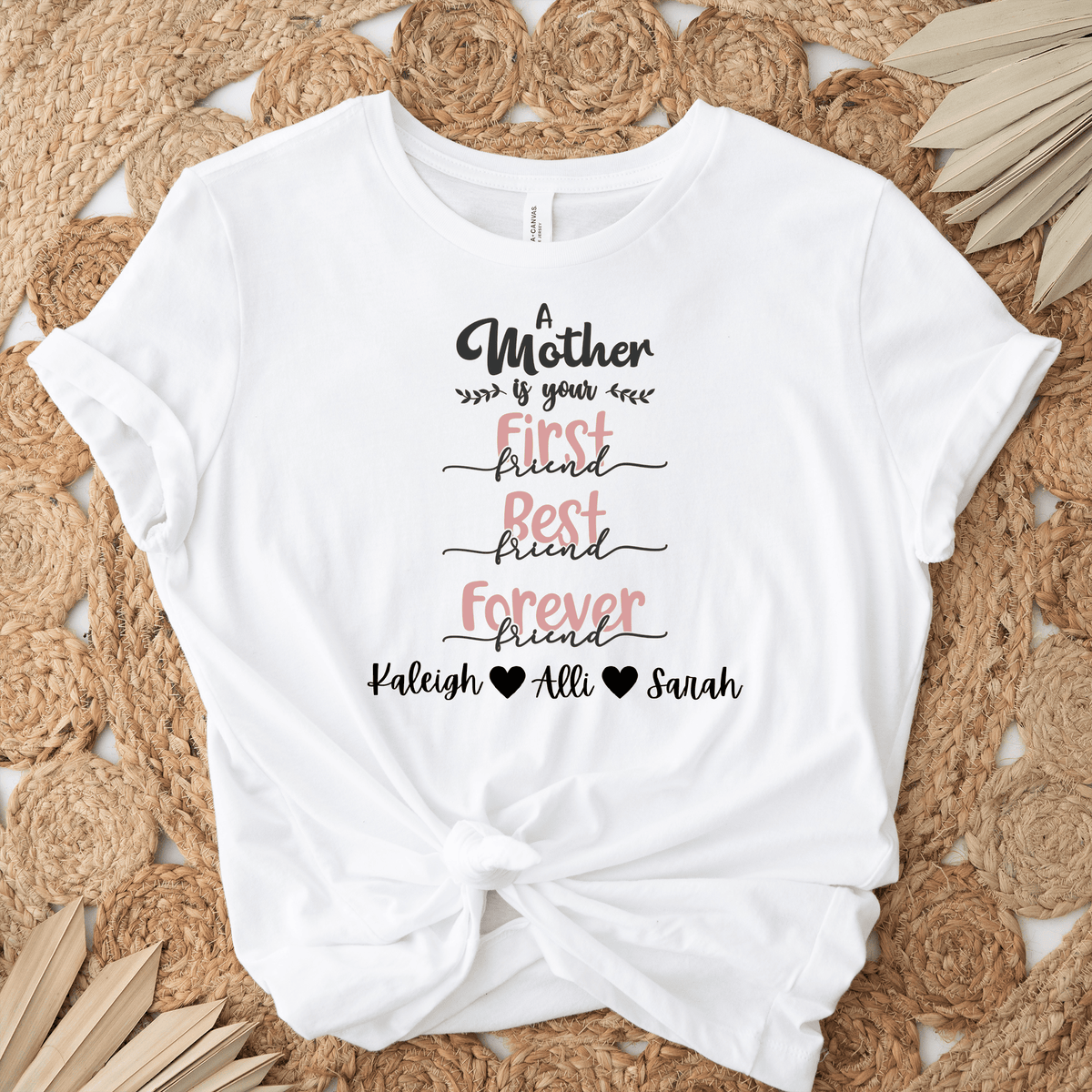 Moms Are First Womens T Shirt