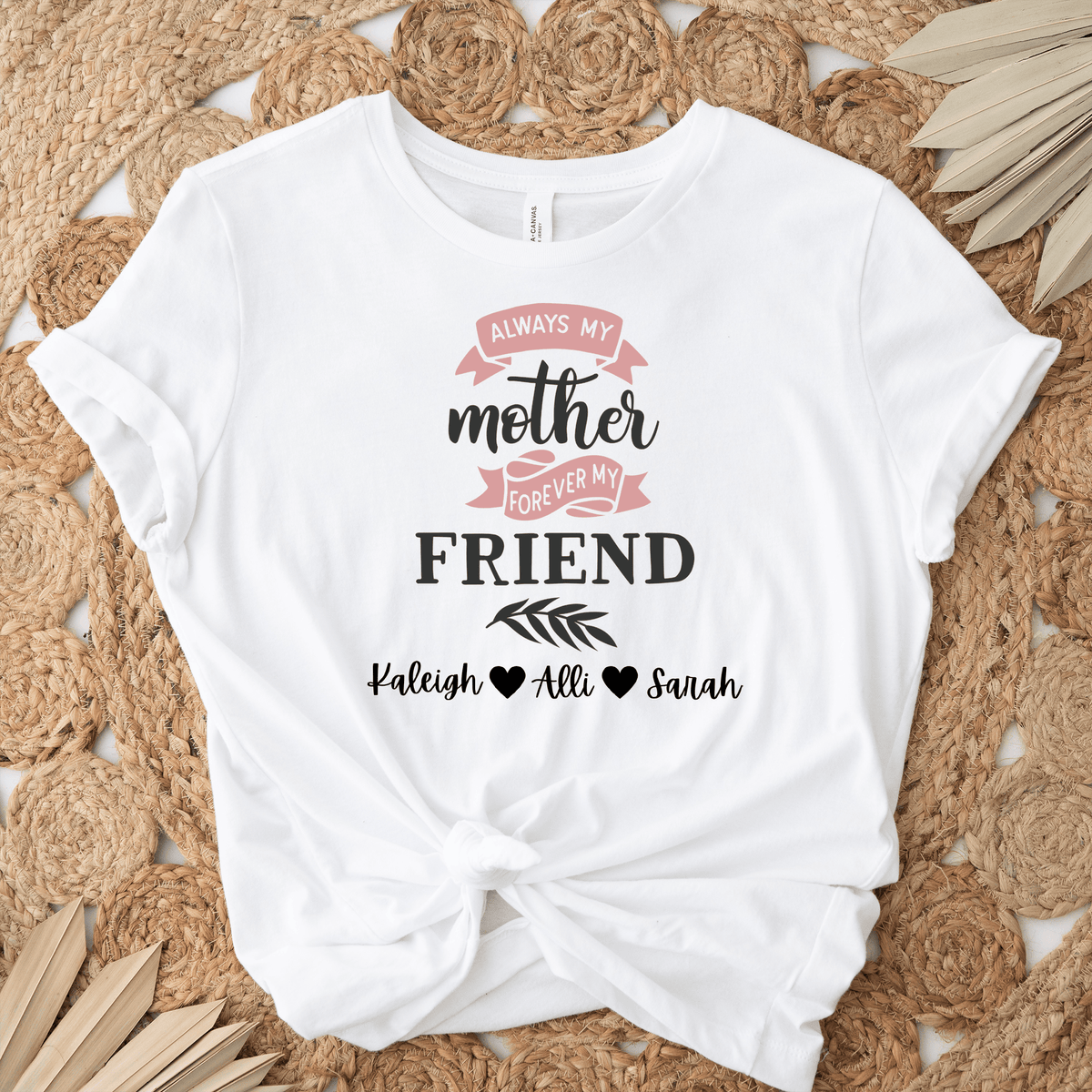 Moms Forever Friend Womens T Shirt