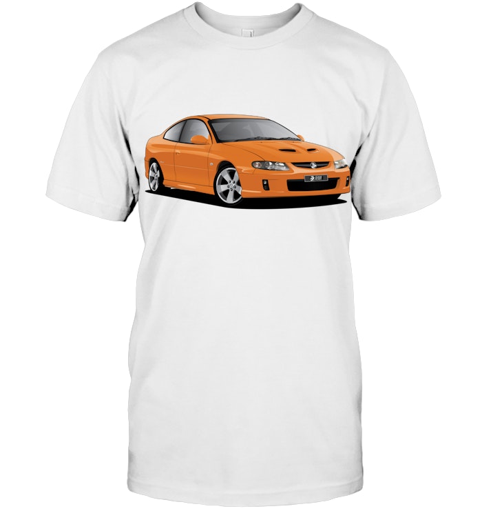Monaro CV8Z Fusion Orange Metallic T Shirt