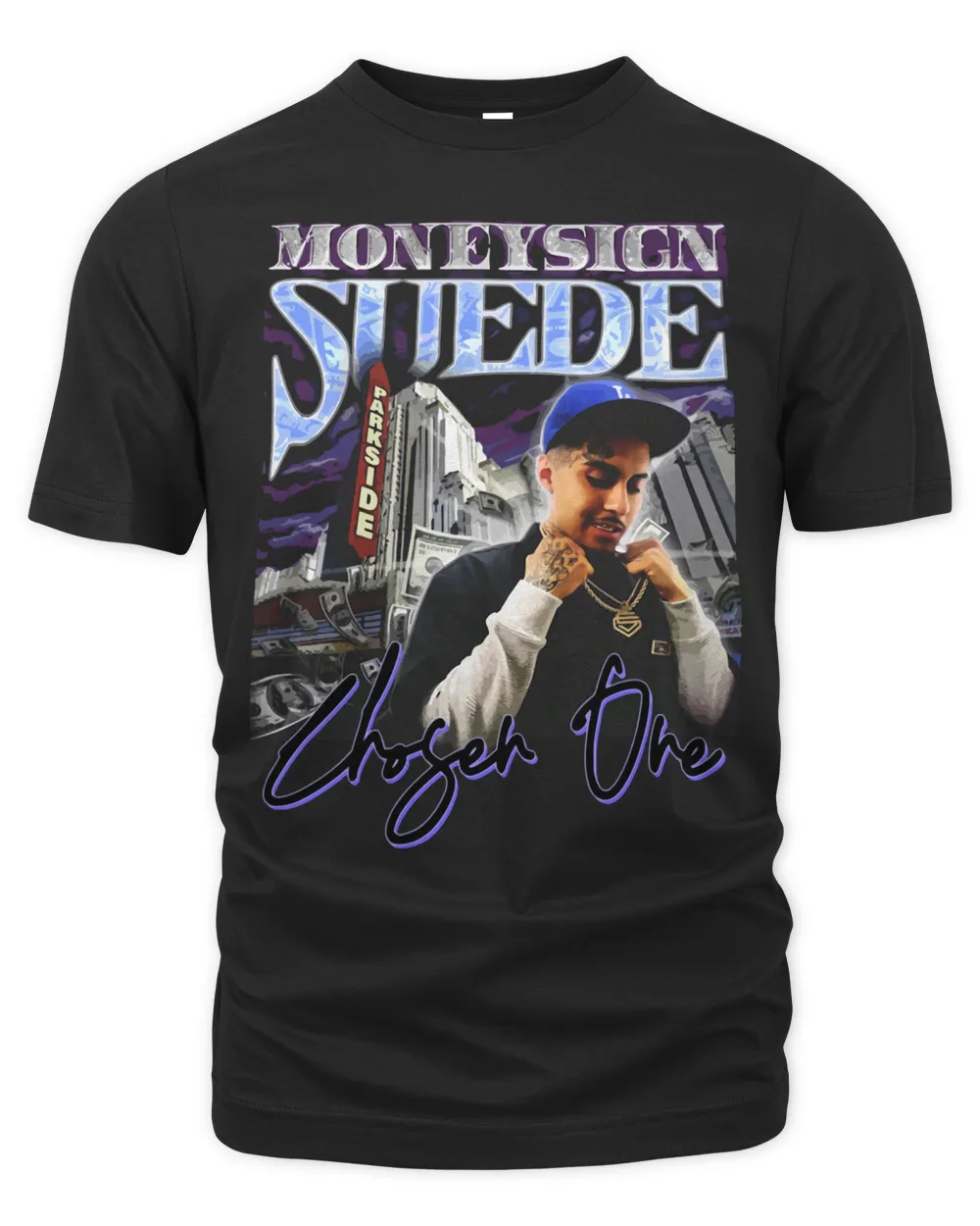 Money Sign Suede Merch Chosen One Shirt, Premium Shirt