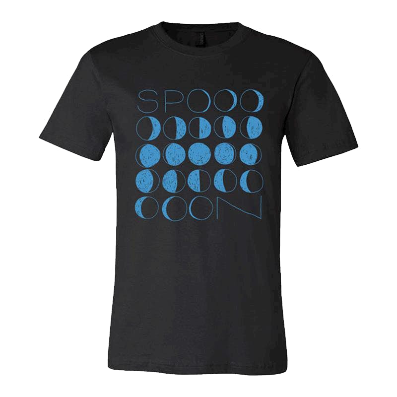 MOONS T-SHIRT    BLACK Spoon