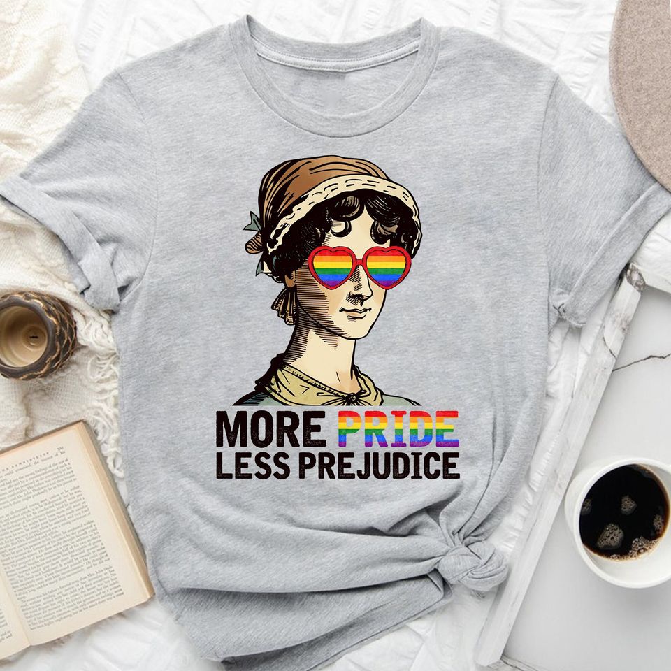 More Pride Less Prejudice Lgbt Shirt, Proud Ally Shirt