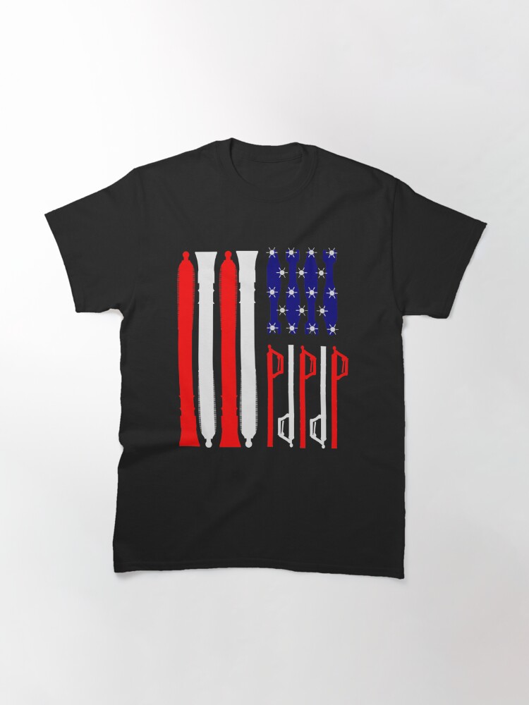 Mortar Flag Classic T-Shirt July 4Th Tshirt, July 4Th Tee, Independence Premium Shirt