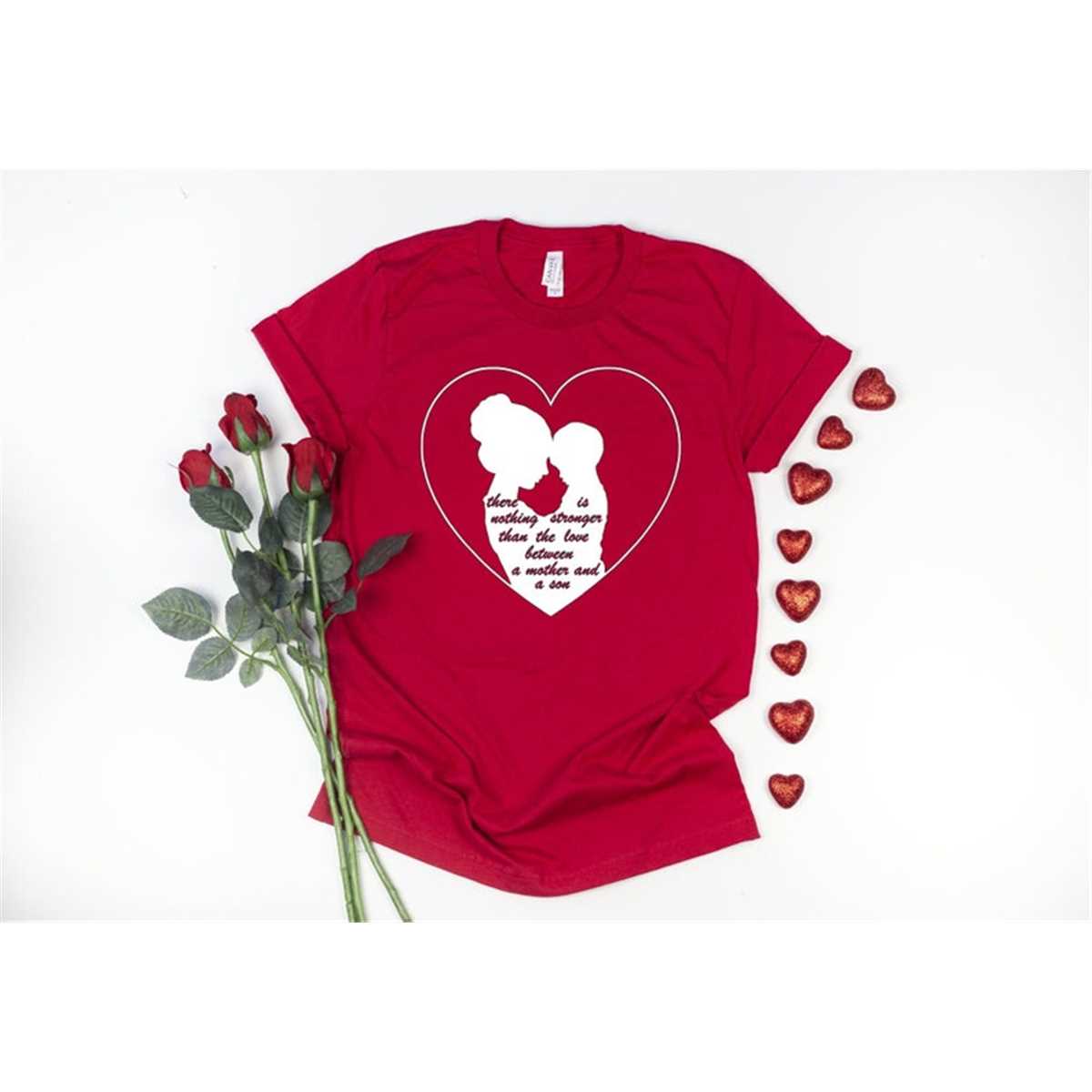 Mother And Son T-Shirt, Mom Shirt, Mama T- Shirt, Premium Shirt