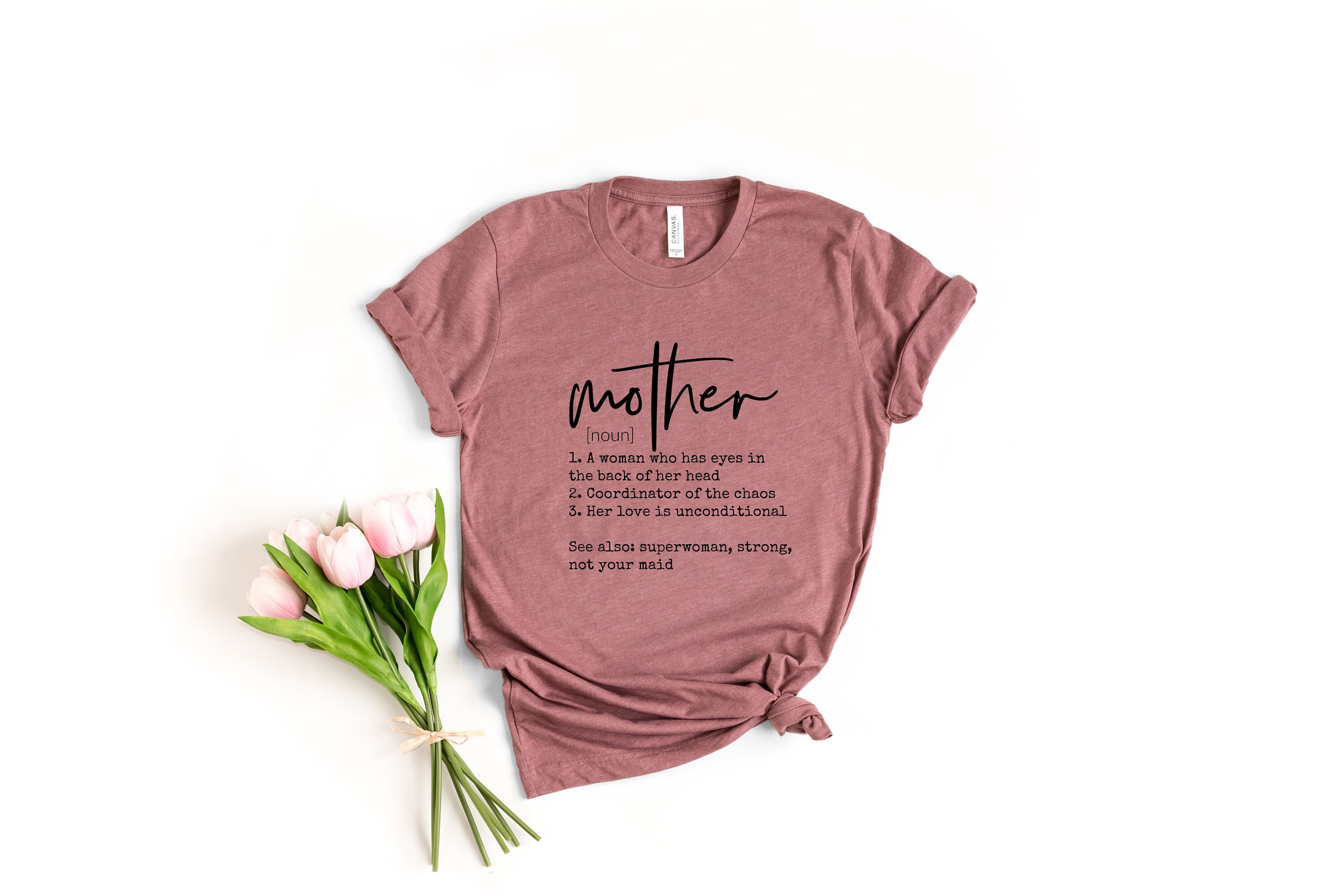 Mother Definition T-Shirt, Mom Shirt, Mama Shirt, Premium Shirt 5