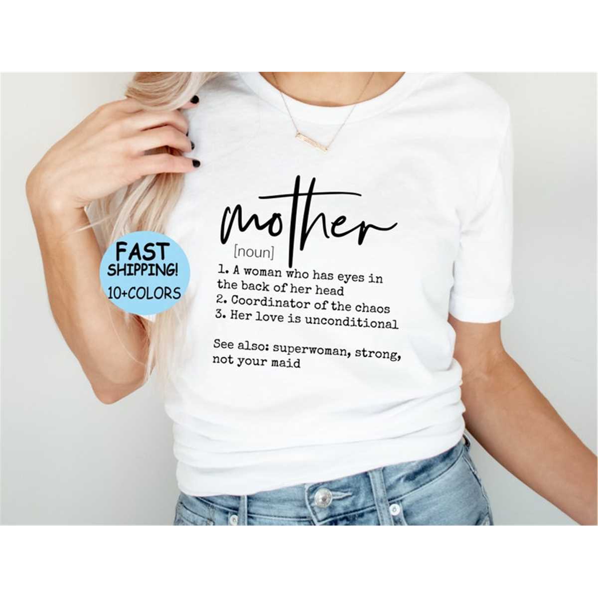 Mother Definition T-Shirt, Mom Shirt, Mama Shirt, Shirt For Mom