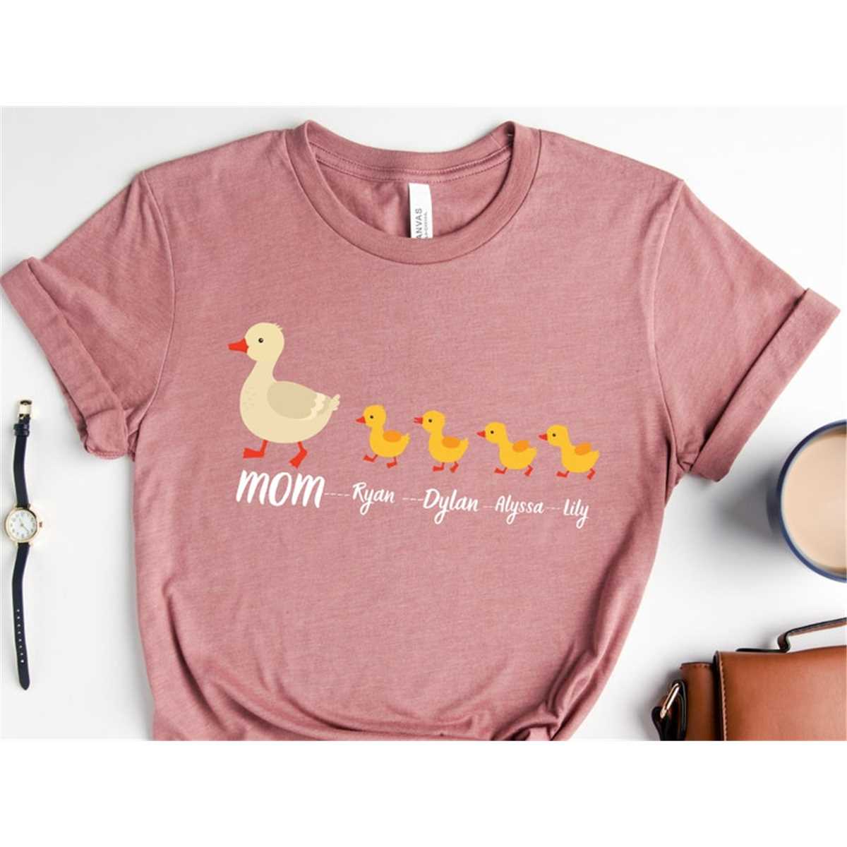 Mother Duck Shirt, Mom Shirt, Mama Shirt, Premium Shirt