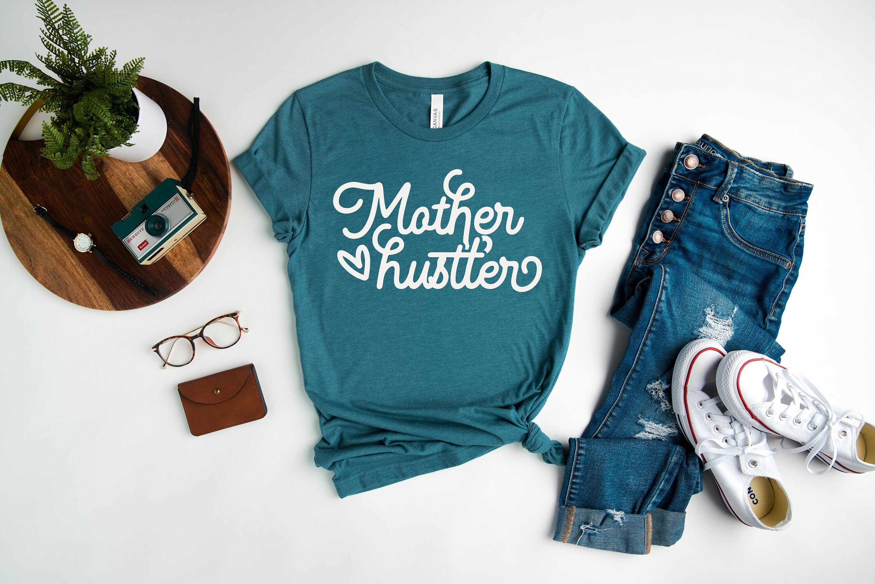 Mother Hustler T-Shirt, Mom Shirt, Mama Shirt,