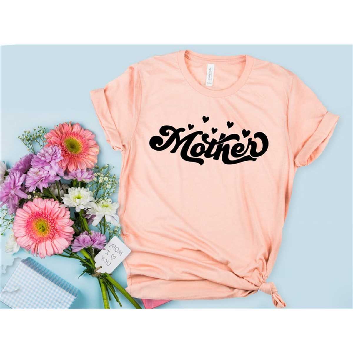 Mother Shirt Gift For Mother'S Day, Simple Mom Print Shirt, Mom Shirt, Mama Shirt, Mother'S Day Gift