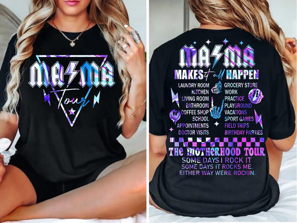 Motherhood Some Days I Rock It T-Shirt, Mom Shirt, Mama T- Shirt, Premium Shirt