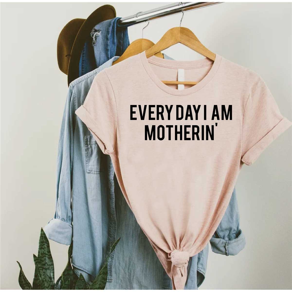 Motherhood T-Shirt, Mom Shirt, Mama T- Shirt, Premium Shirt