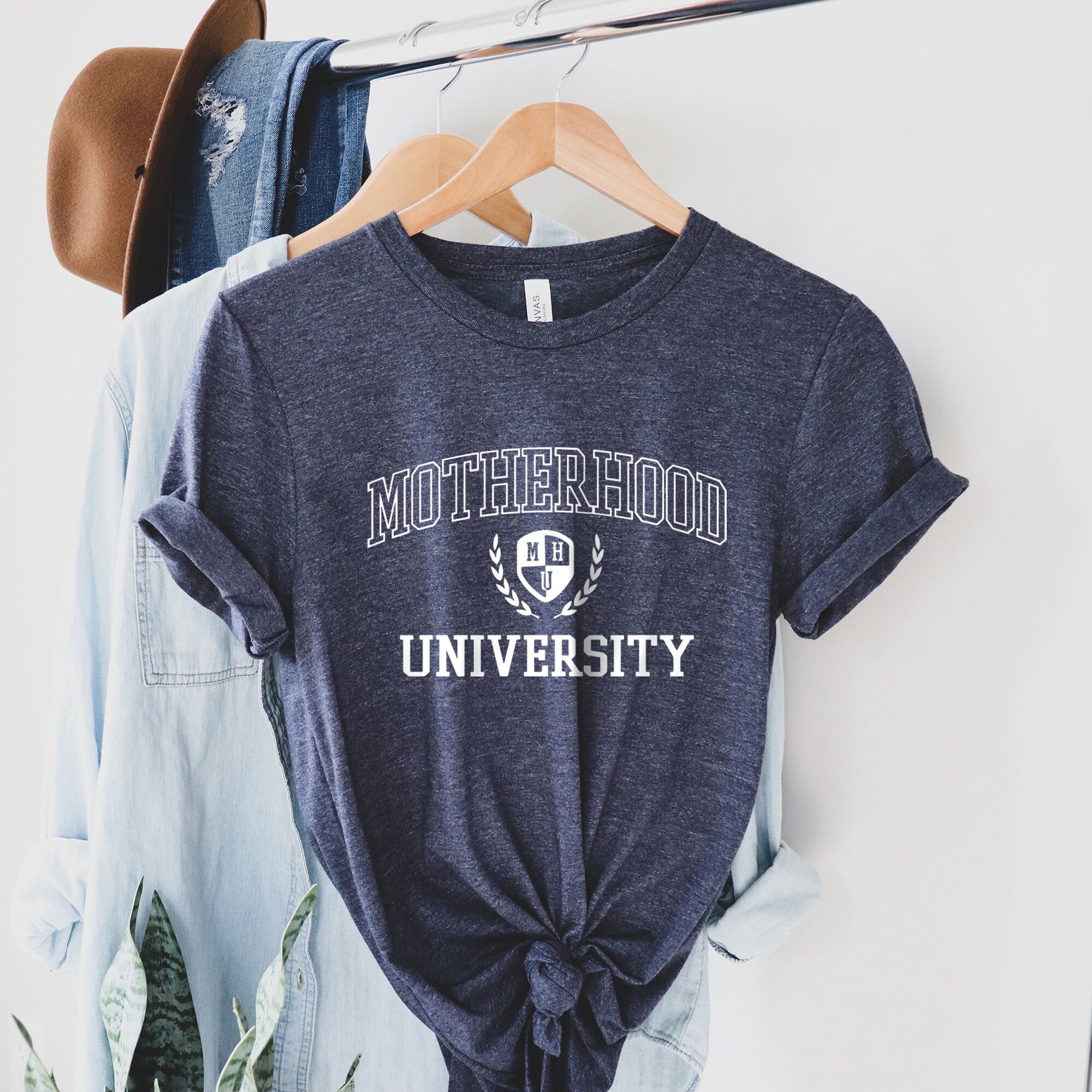 Motherhood University T-Shirt, Mom Shirt, Mama Shirt, Premium Shirt 20