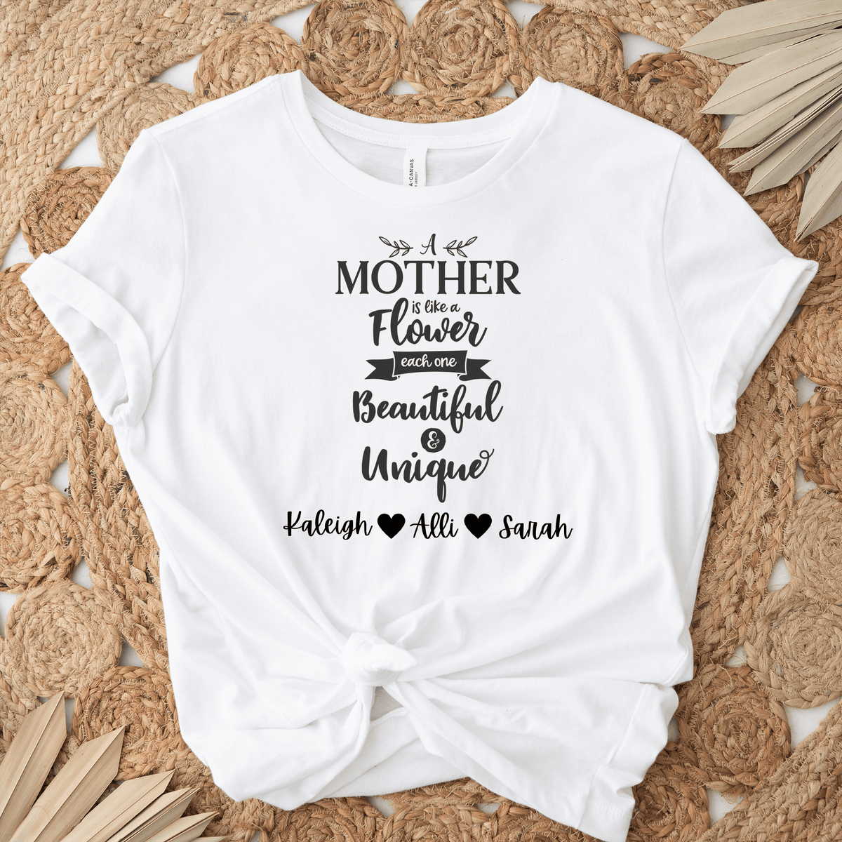 Mothers Are Like Flowers Womens T Shirt