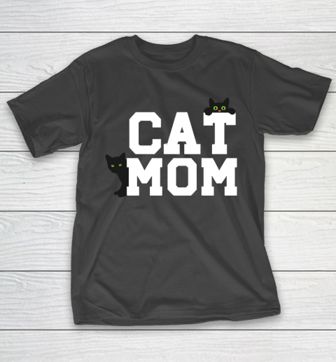 Mother's Day Funny Gift Ideas Apparel Cat Mom Mothers Day Tshirt T Shirt T-Shirt