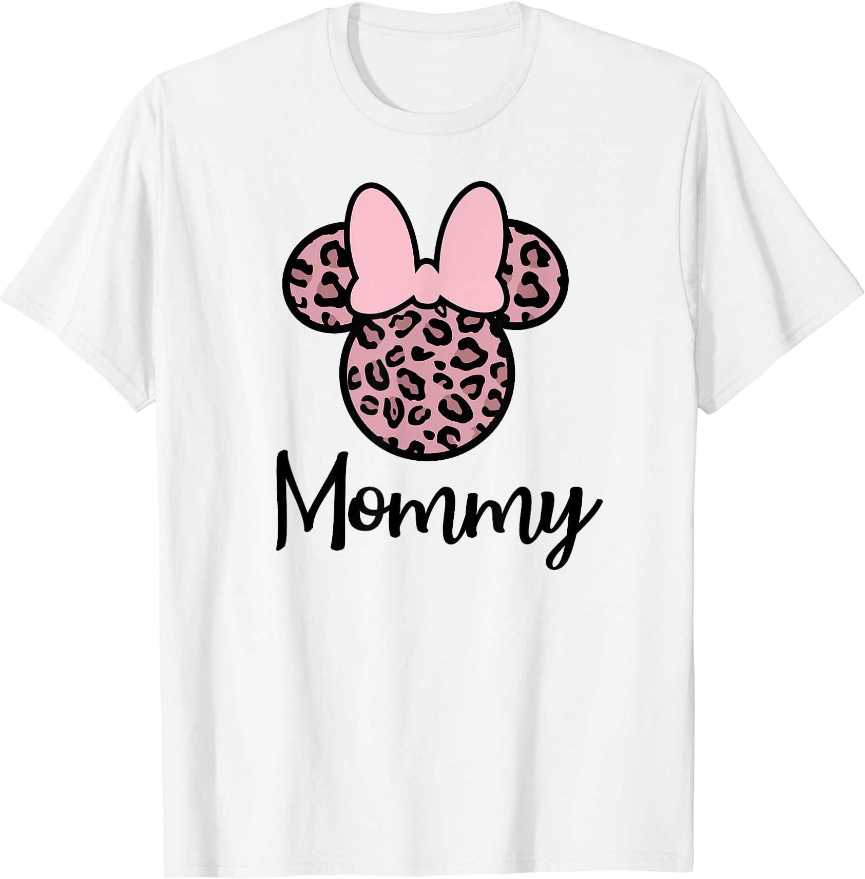 Mother'S Day Leopard Print Minnie Shirt, Mom Shirt, Mama Shirt, Mother's Day Shirt, Shirt For Mom