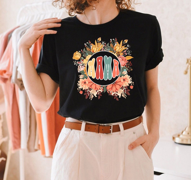 Mothers Day Shirt, Wildflowers Mama Shirt, Mom Shirt, Mama Shirt, Mother's Day Shirt, Shirt For Mom
