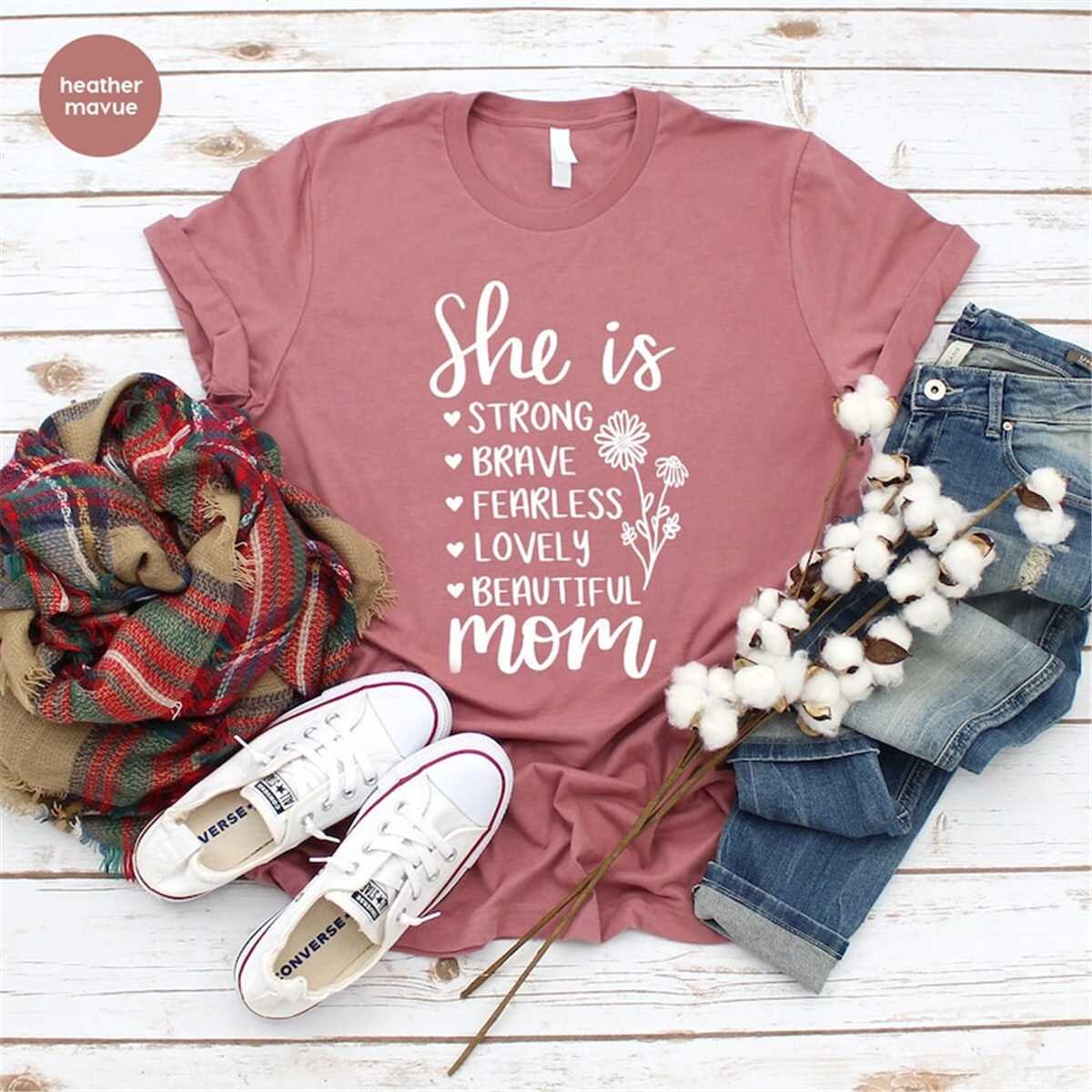 Mothers Day T-Shirt, Mom Shirt, Mama Shirt, Premium Shirt 5