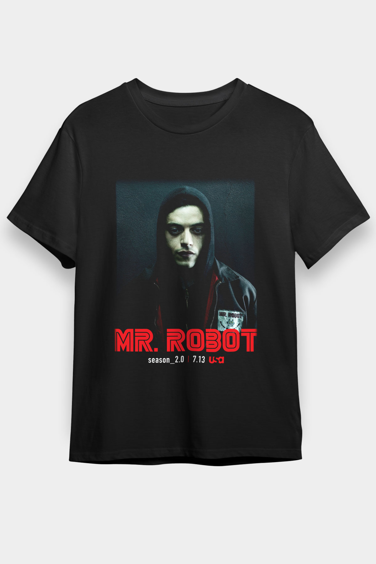 Mr. Robot Black Unisex Graphic T-Shirt, Premium Shirt, Streetwear