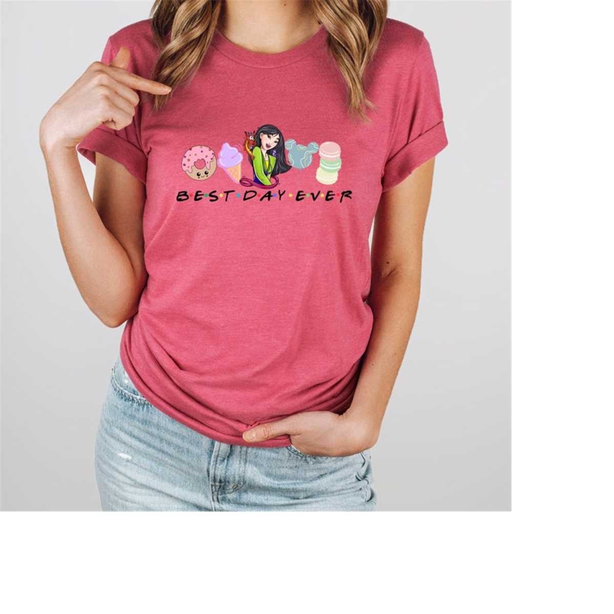 Mulan Best Day Ever T-Shirt, Mom Shirt, Mama T- Shirt, Premium Shirt
