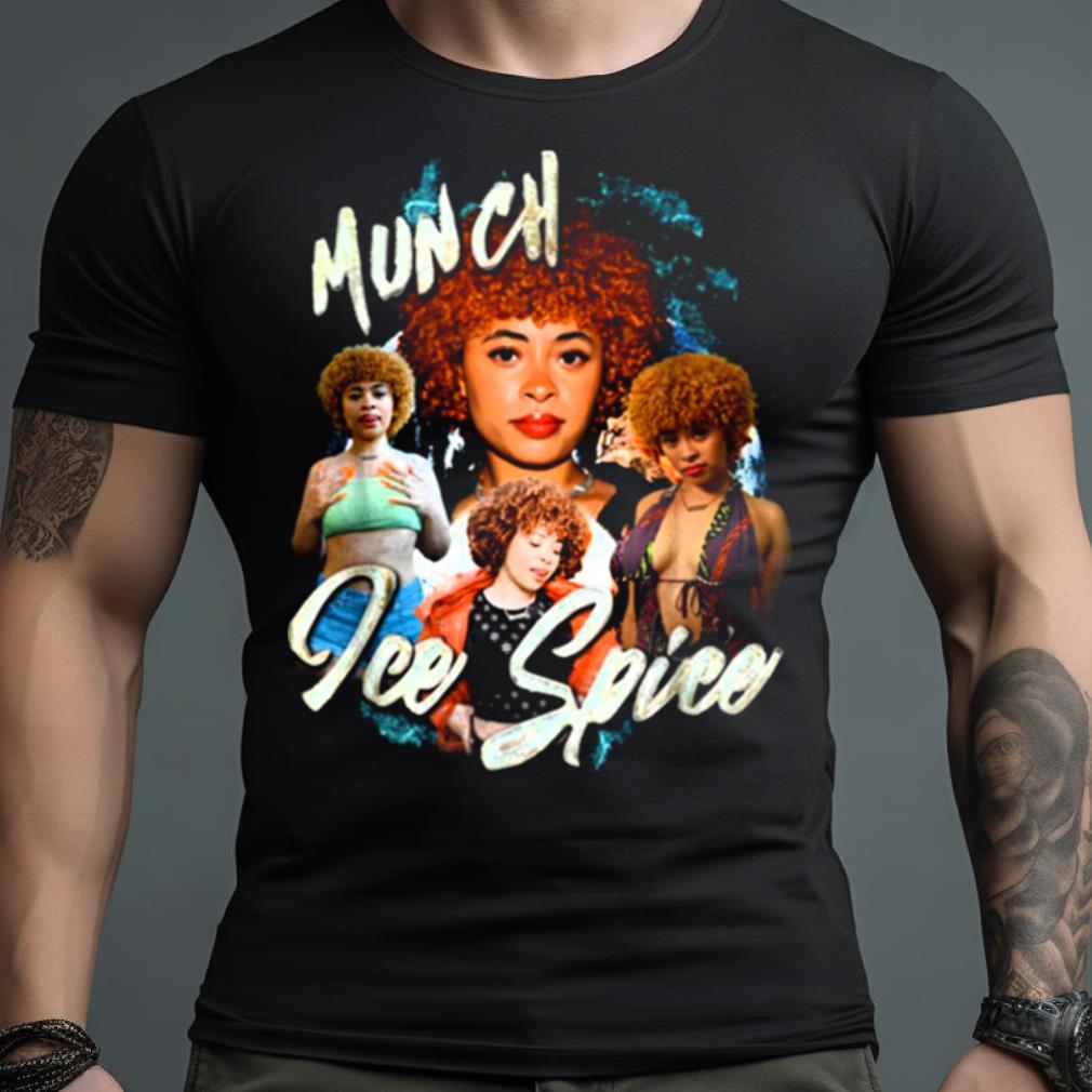 Munch Ice Spice Vintage Ice Spice 90S Hip Hop Shirt, Hip Hop Shirt, Classic Style T-Shirts