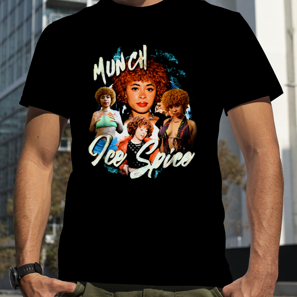 Munch Ice Spice Vintage Ice Spice 90S Hip-Hop T-Shirt, Premium Shirt