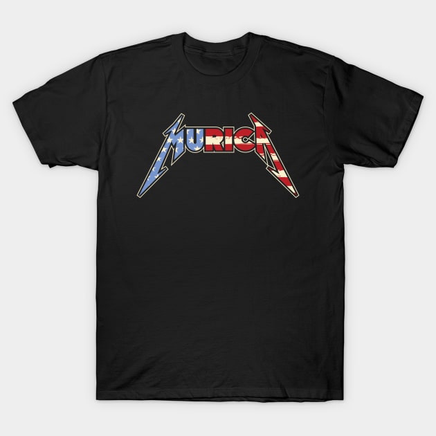Murica America Rocks! So Chug A Beer And Listen To Some Heavy Metal T-Shirt July 4Th Tshirt, July 4Th Tee, Independence Premium Shirt