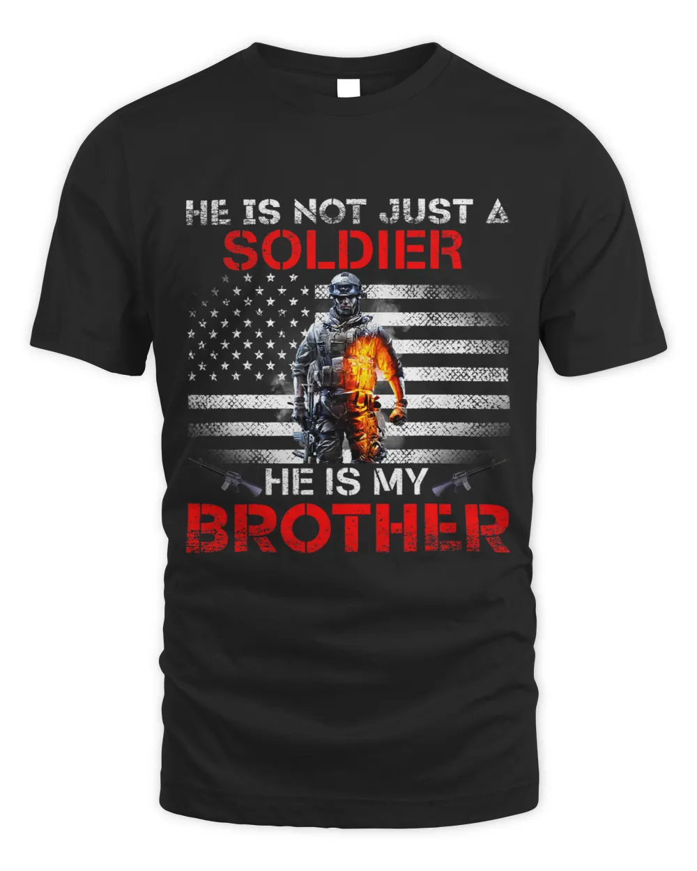 My Brother Is A Soldier Proud Army Sister Veterans Day Gift