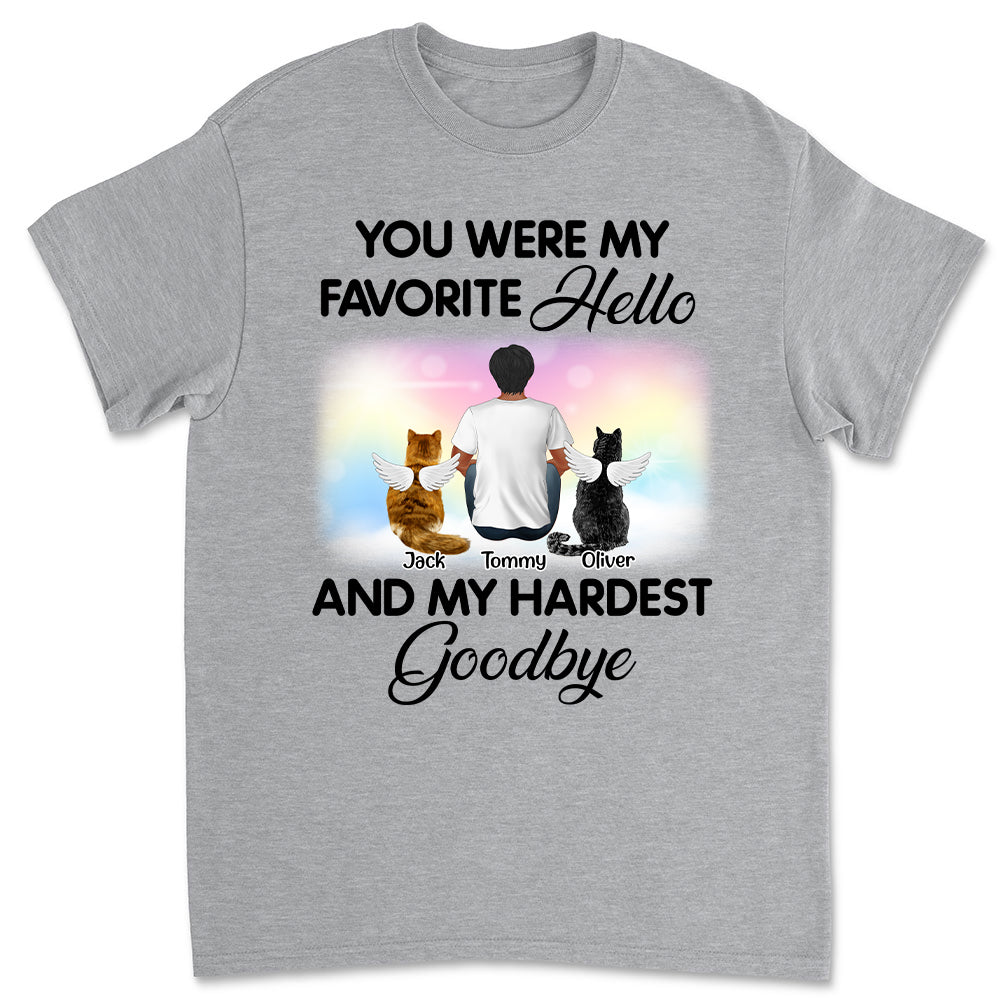 My Favorite Hello Cat T-Shirts