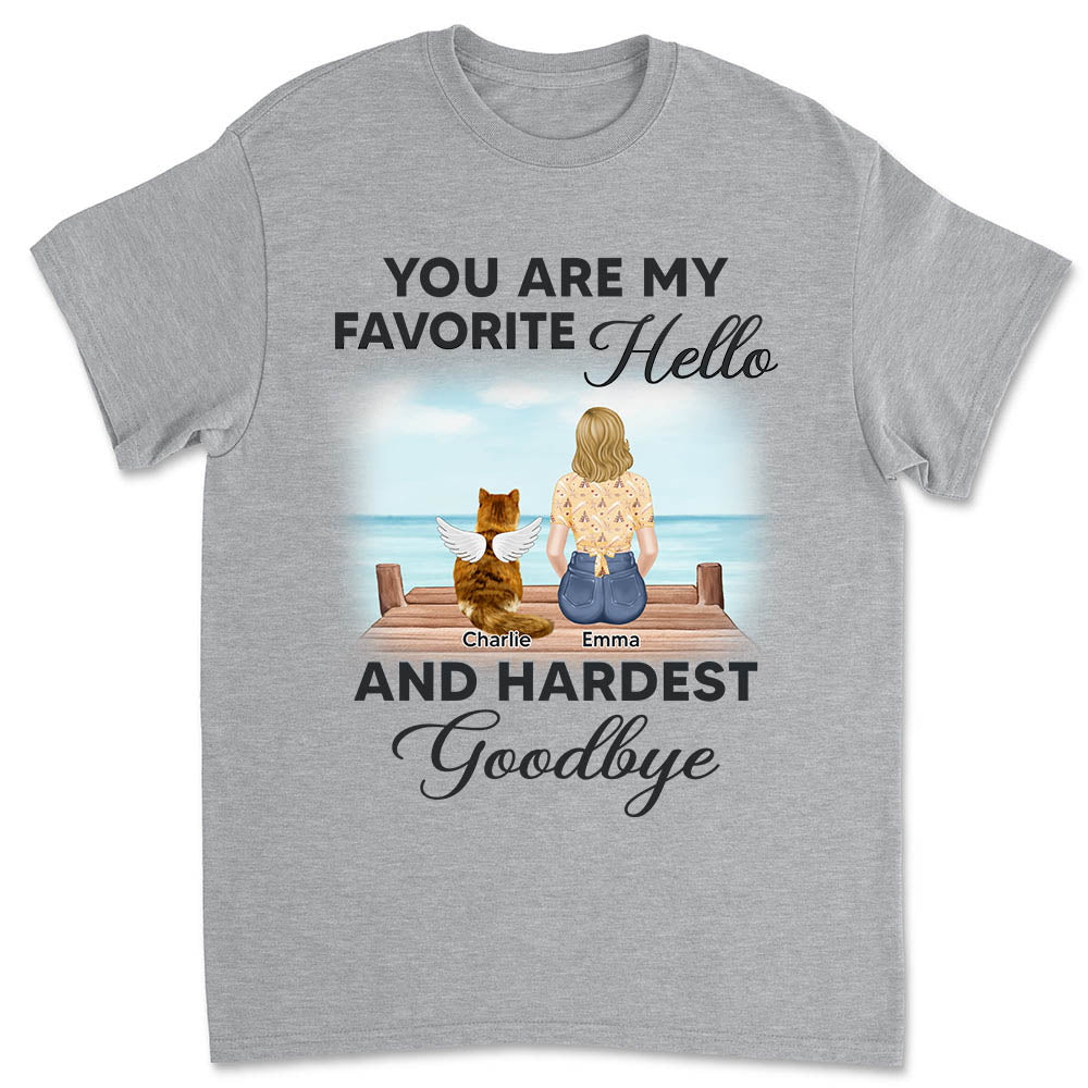 My Favorite Hello Memorial Cat T-Shirts