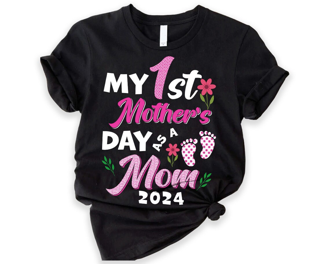 My First Mother'S Day Pregnancy Announcement T-Shirt, Mom Shirt, Mama T- Shirt, Premium Shirt