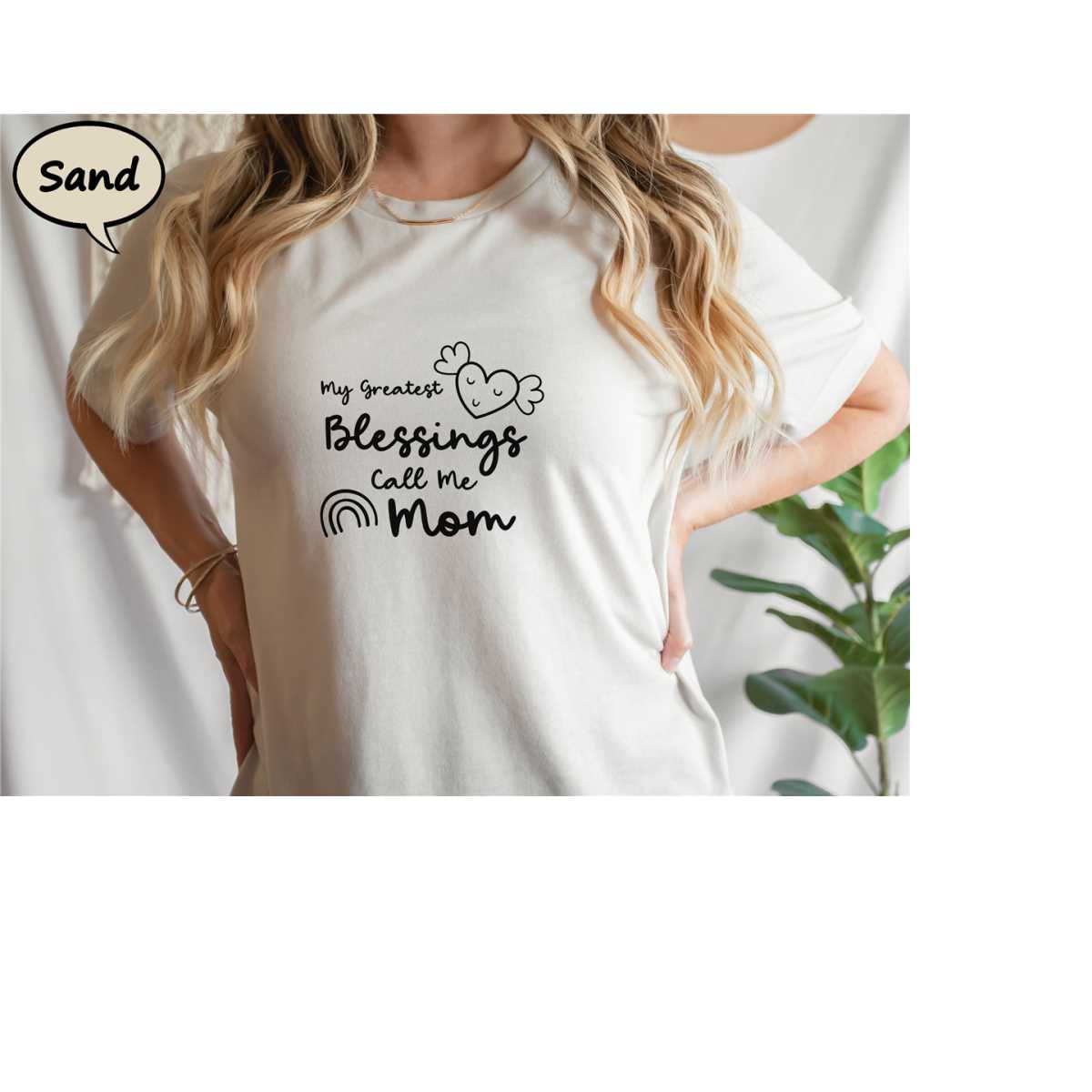My Greatest Blessings Call Me Mom Shirt, Mom Shirt, Mama Shirt, Shirt For Mom