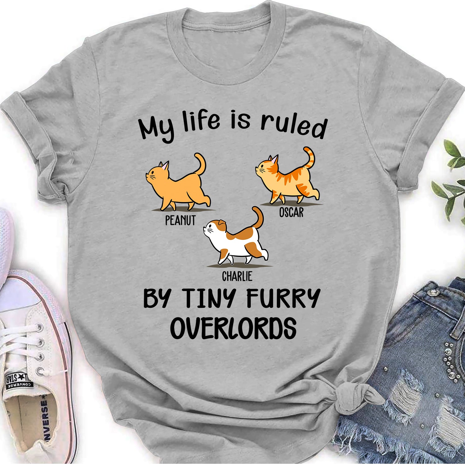 My Life Is Ruled By Cats T-Shirts