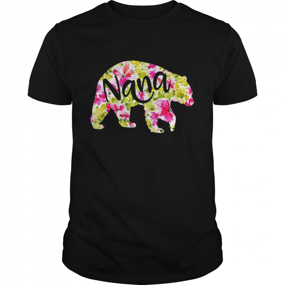 Nana Bear Grandma Christmas Mothers Day T-Shirt, Mom Shirt, Mama T- Shirt, Premium TShirt