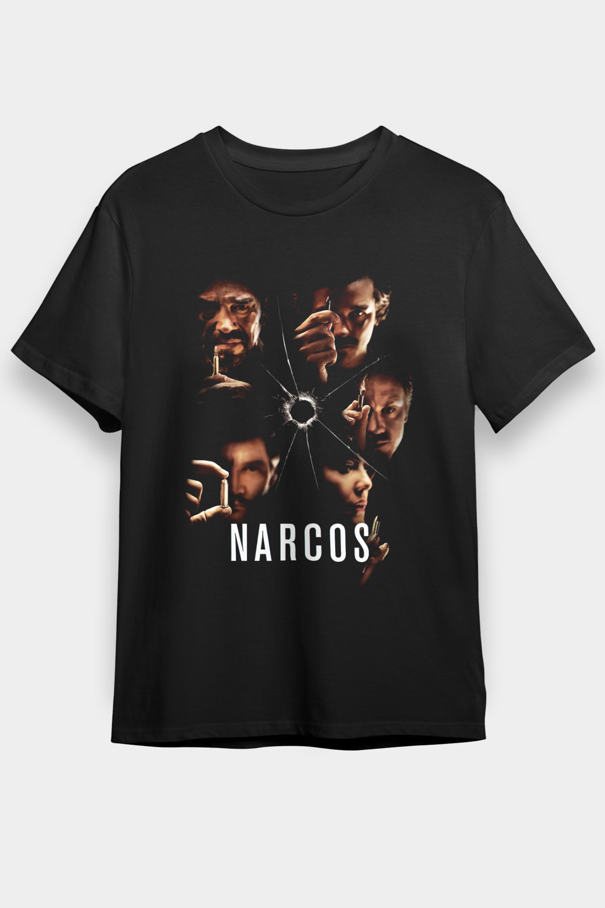 Narcos Pablo Escobar Black Unisex Graphic T-Shirt, Premium Shirt, Streetwear