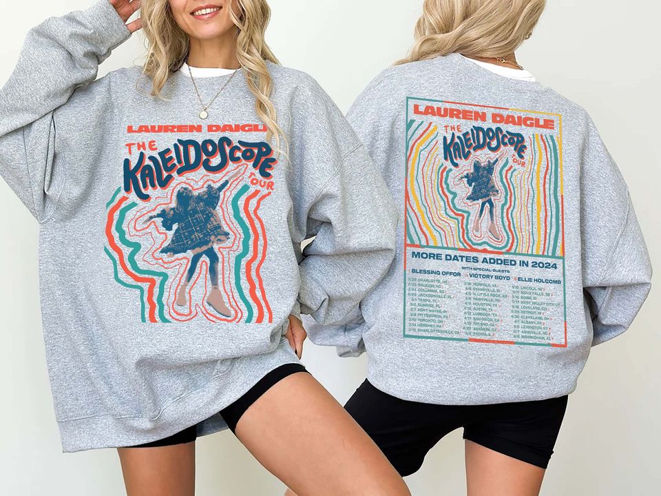New 2024 Lauren Daigle The Kaleidoscope Tour 2024 Sweatshirt