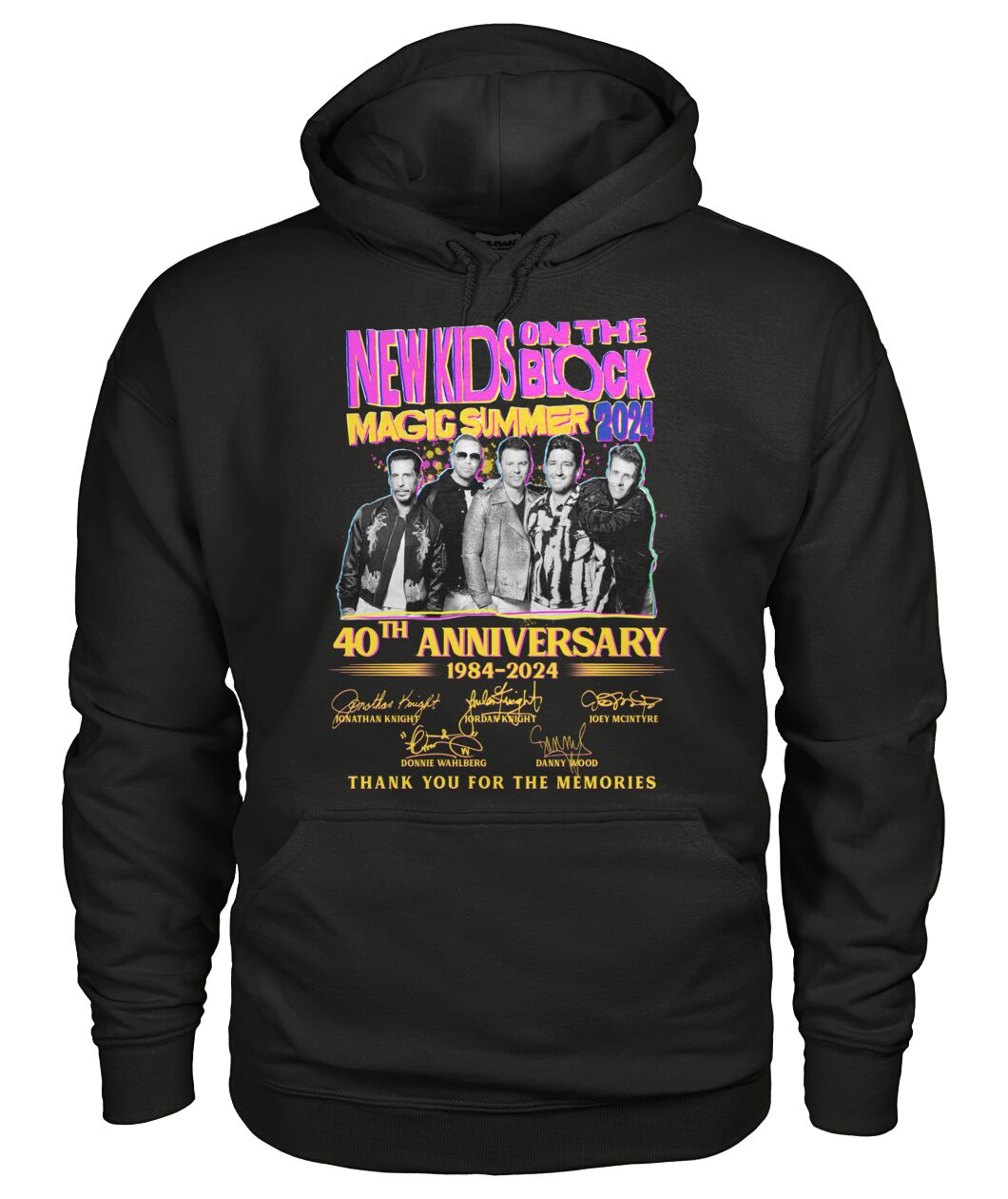 New Kids on the Block Tour 2024 hoodie