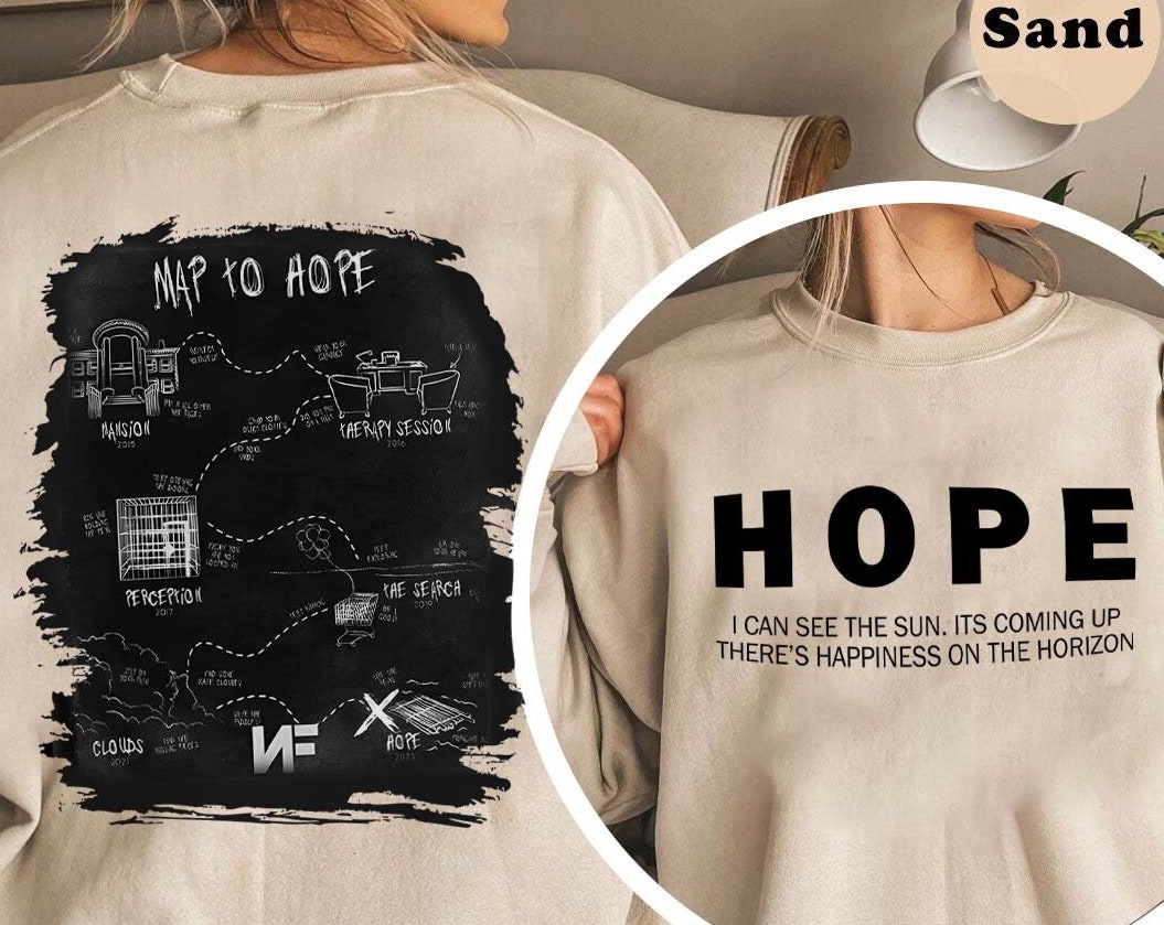 Nf Rapper Sweatshirt,Hope Album Shirt,Nf Hope Tracklist Shirt,Nf Tour Sweatshirt