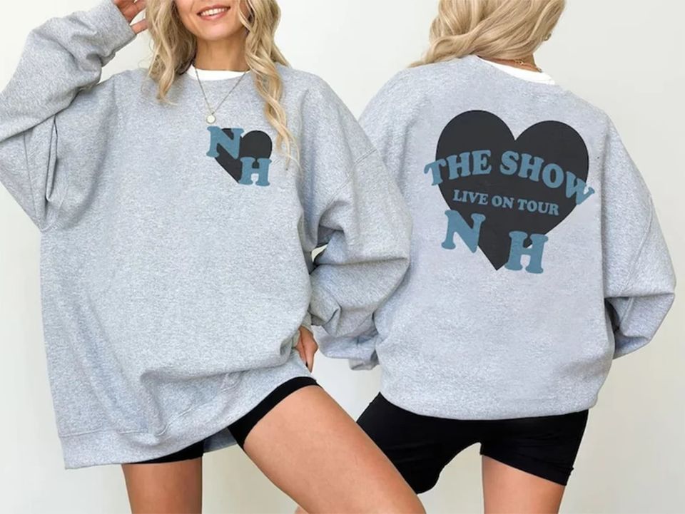 Niall Horan The Show Live On Tour 2 Sides Shirt, Niall Horan Merch