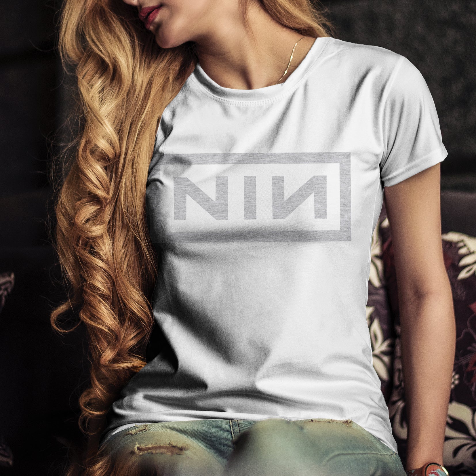 Nin Shirt Music Nin Captain Marvel T-Shirt Carol Danver