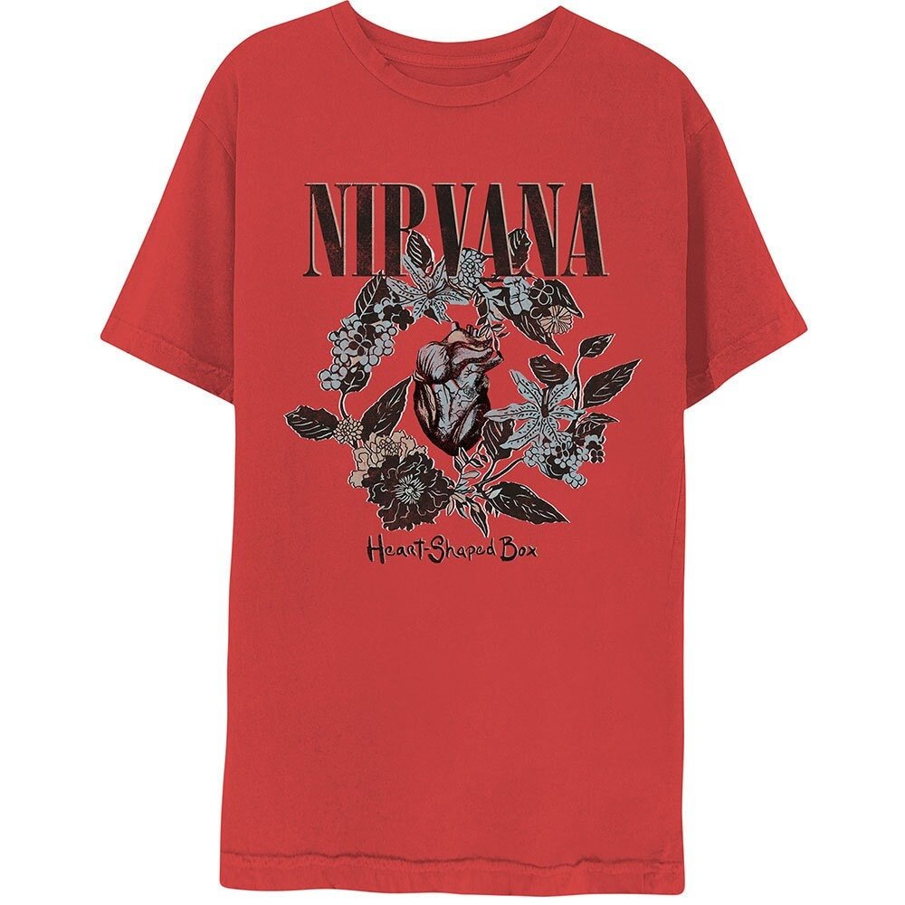 Nirvana Adult T-Shirt - Heart Shaped Box