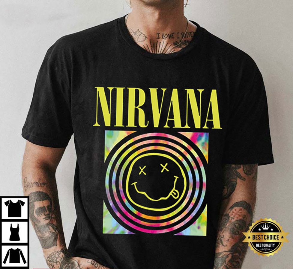 Nirvana T-Shirt, Nirvana Smiley Face Youth T-Shirt