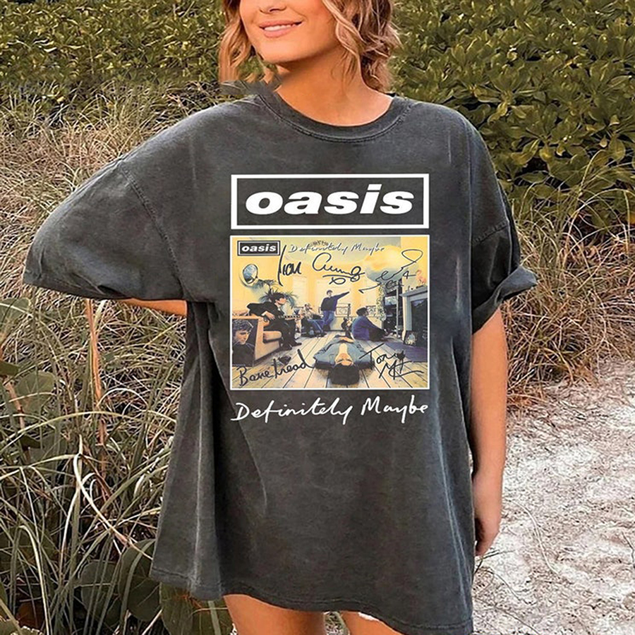 Oasis T Shirt Vintage, 90S Oasis T Shirt, Oasis Merch, Oasis Tour T Shirt