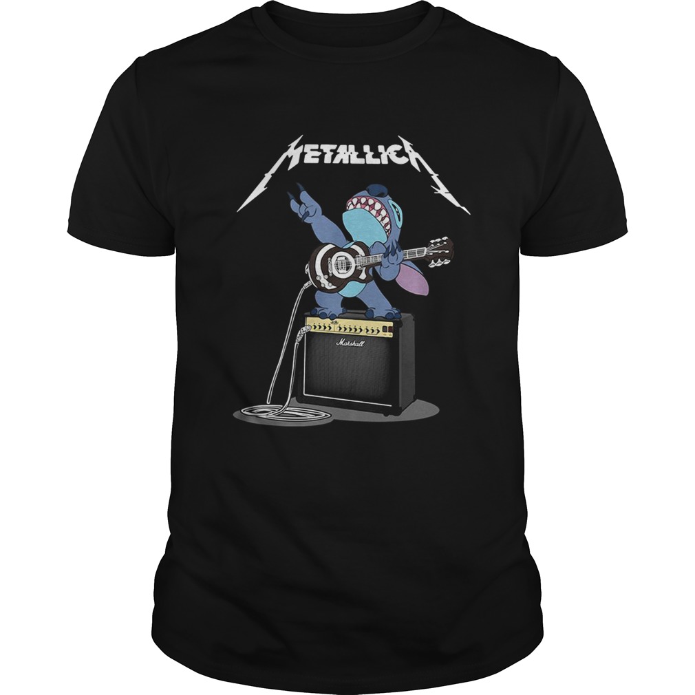 Official Stitch Metallica Shirt, Premium Shirt