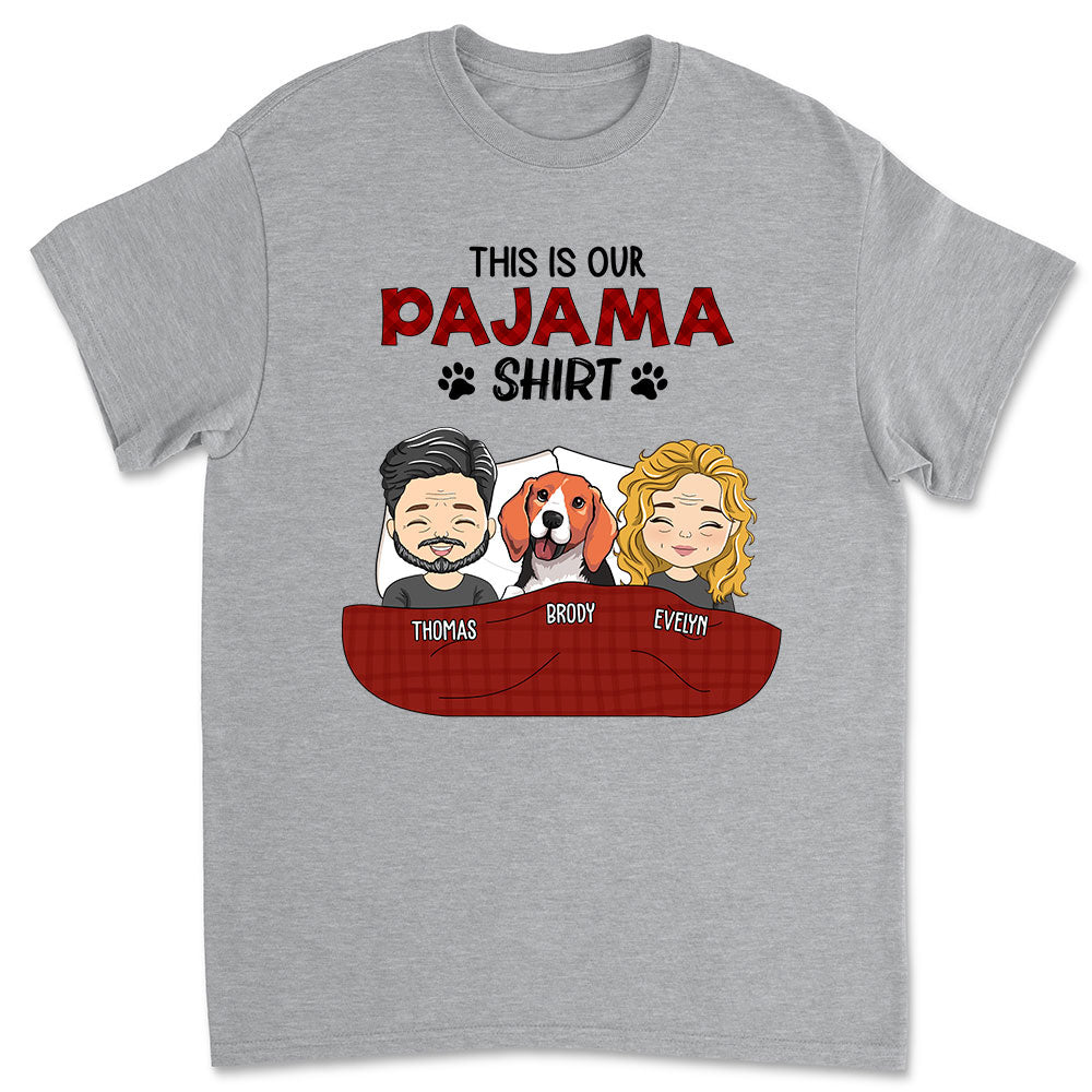 Pajama Shirt Couple T-Shirts