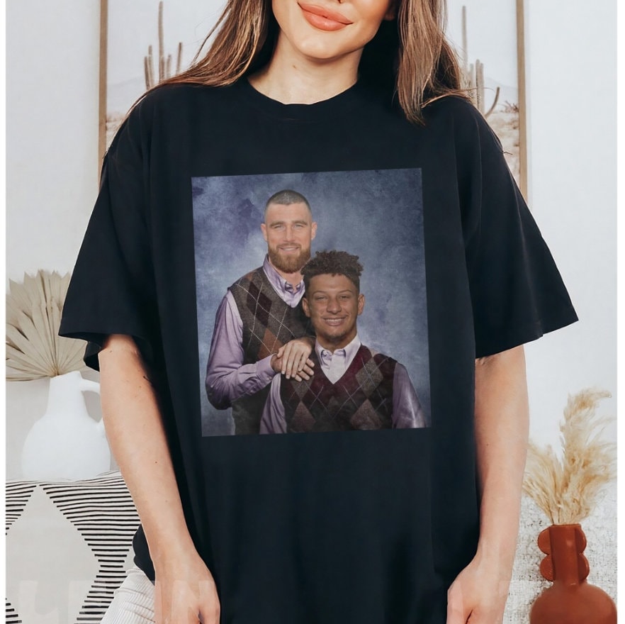Patrick Mahomes Travis Kelce Kansas City Football Shirt