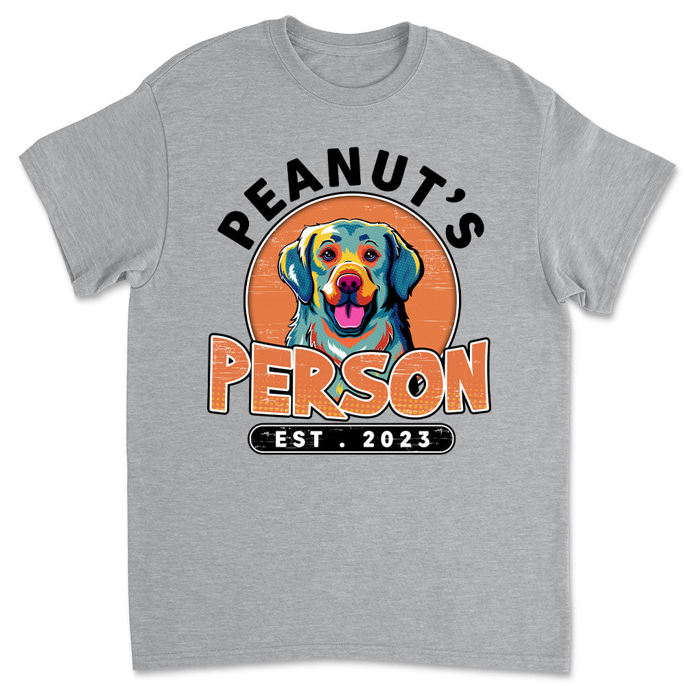 Pop Art Dog Person T-Shirts