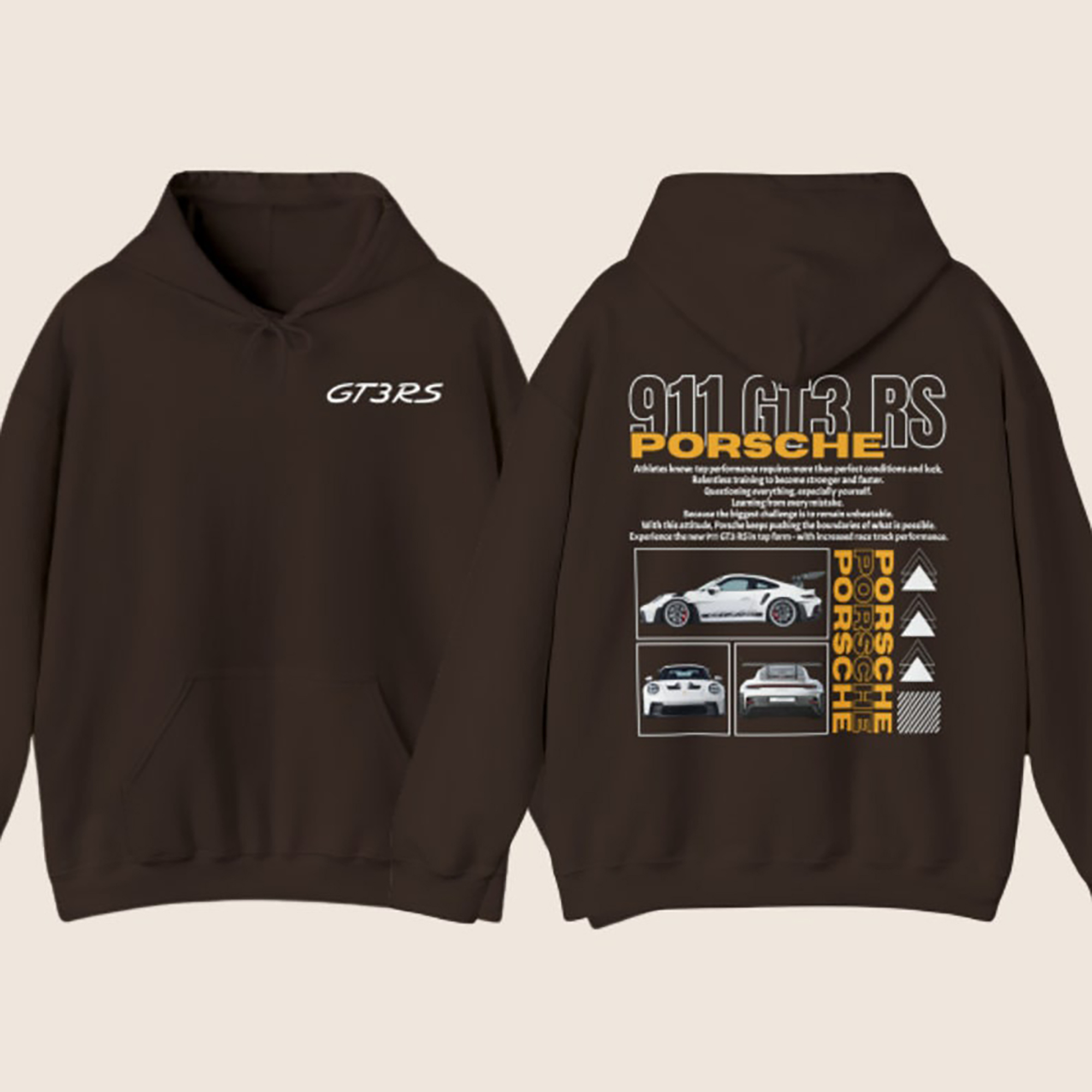 Porsche 911 Gt3 Rs Hoodie