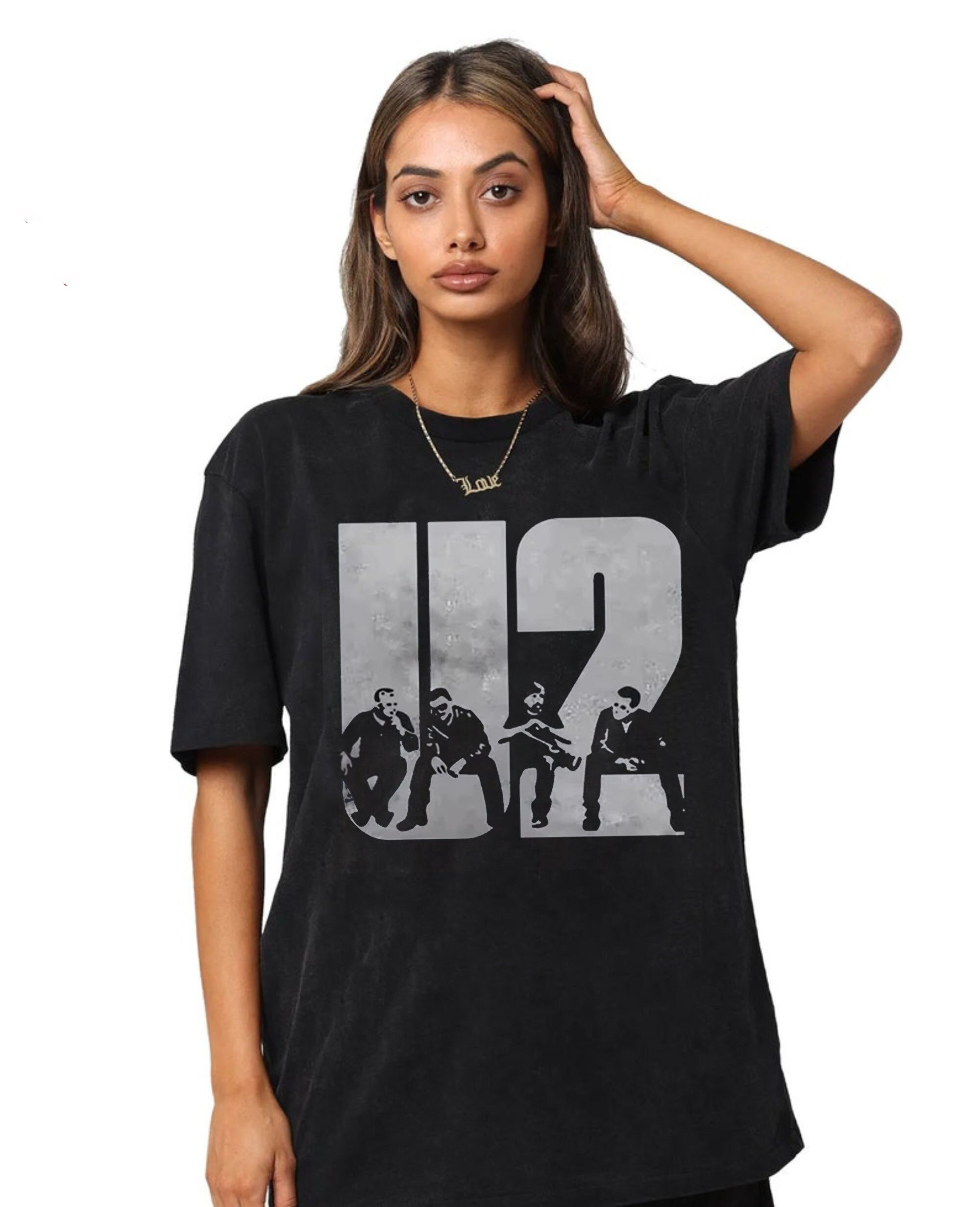 Reto U2 Rock Band Shirt, Las Vegas Tour 2024 Shirt, Premium Shirt, Ablum Music Shirt, Fan Shirt, Tour Shirt
